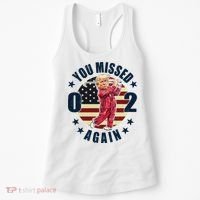 Donald Trump 02 Golf You Missed Again 2024 Election Women's Tank Top thumb 0