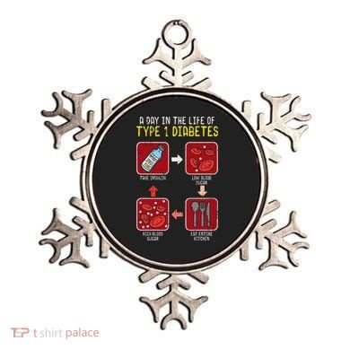 Diabetic Type 1 Life Cycle Funny Diabetes Awareness Ornament