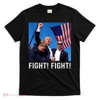 Donald Trump 2024 Survived Shot At Election Rally T-Shirt thumb 0
