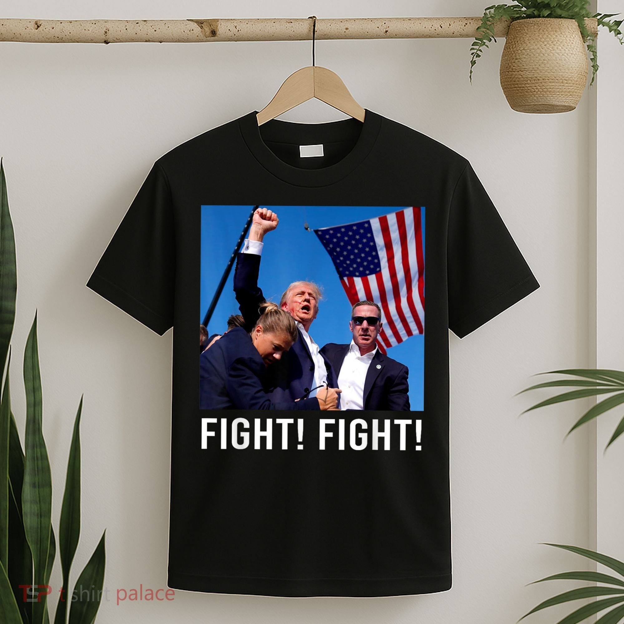 Donald Trump 2024 Survived Shot At Election Rally T-Shirt