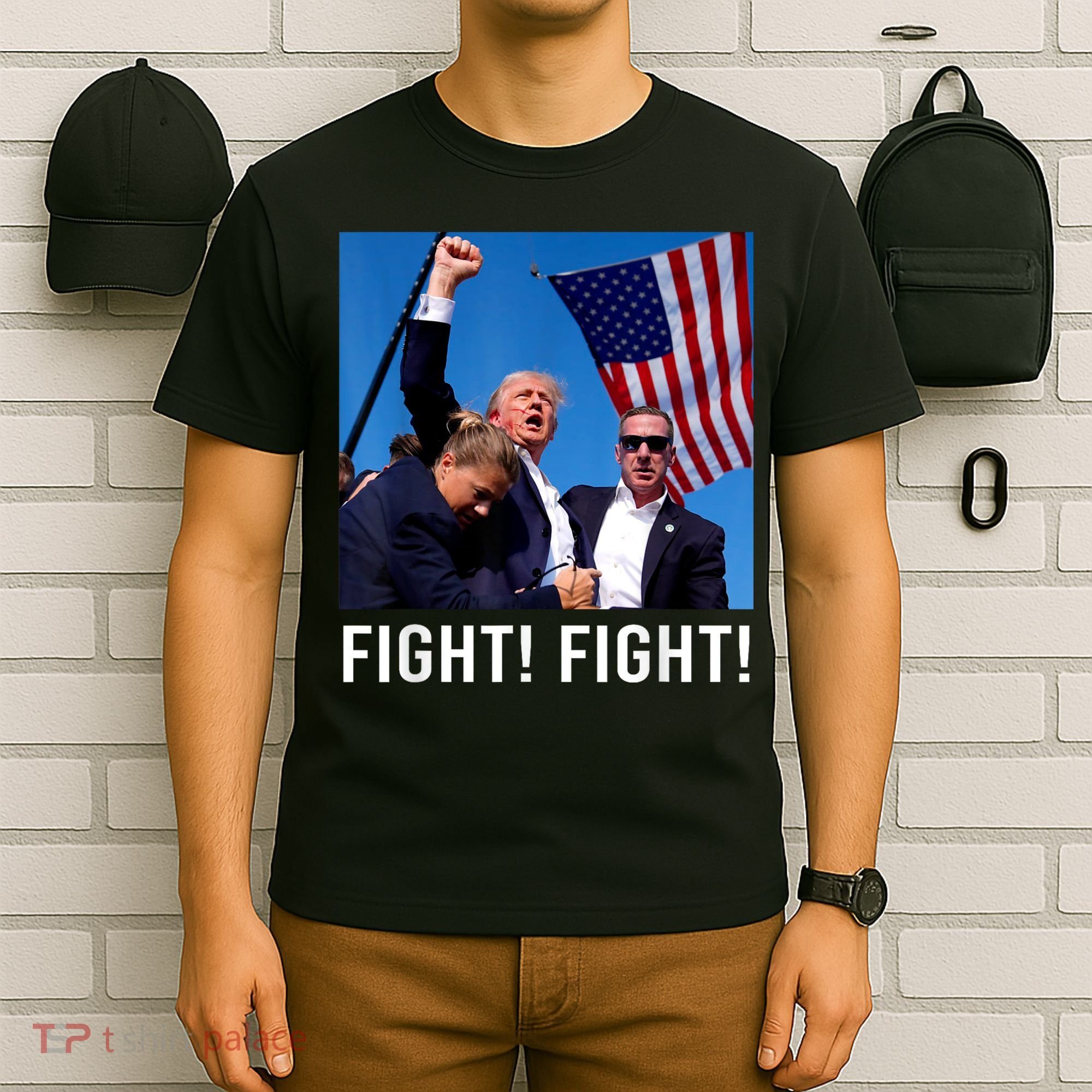 Donald Trump 2024 Survived Shot At Election Rally T-Shirt