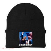 Donald Trump 2024 Survived Shot At Election Rally Beanie thumb 0