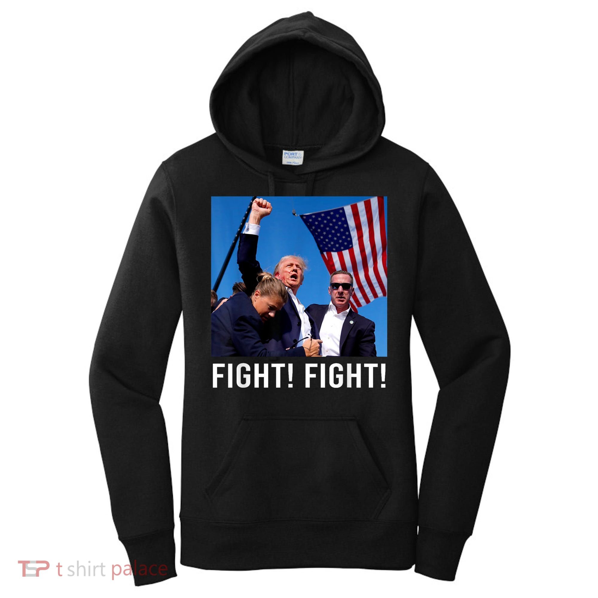 Donald Trump 2024 Survived Shot At Election Rally Women's Hoodie