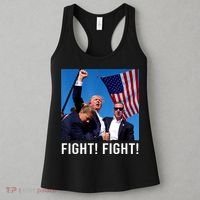 Donald Trump 2024 Survived Shot At Election Rally Women's Tank Top thumb 3