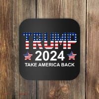 Donald Trump 2024 Take America Back Coaster thumb 0