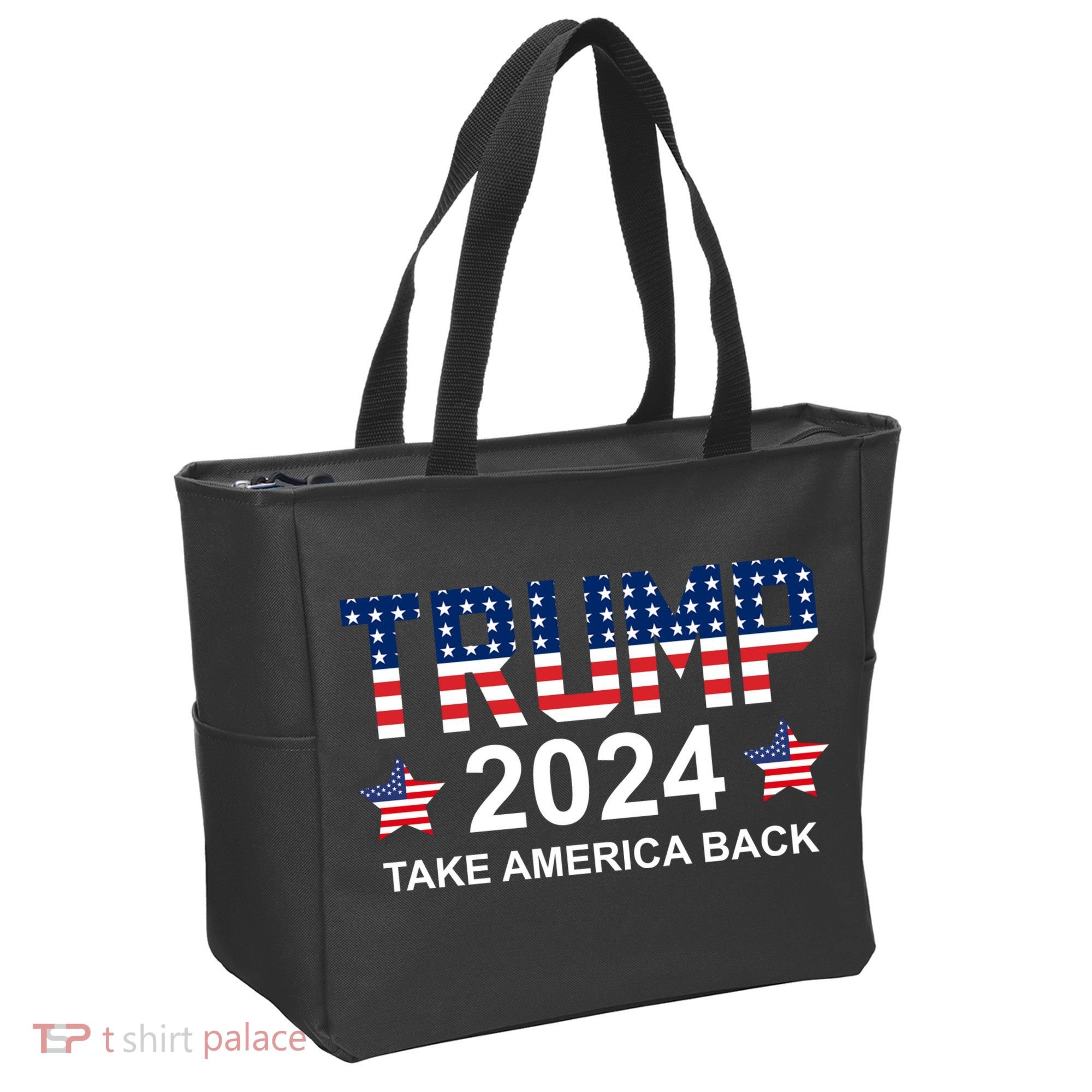 Donald Trump 2024 Take America Back Tote Bag