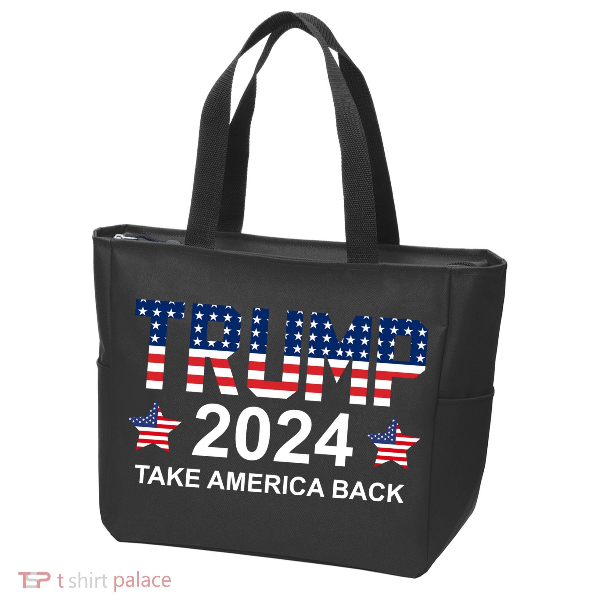 Donald Trump 2024 Take America Back Tote Bag