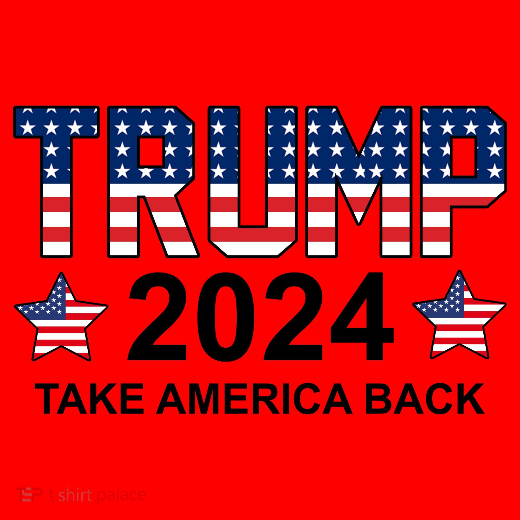 Donald Trump 2024 Take America Back Santa Hat