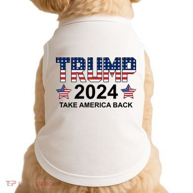 Donald Trump 2024 Take America Back Doggie Tank