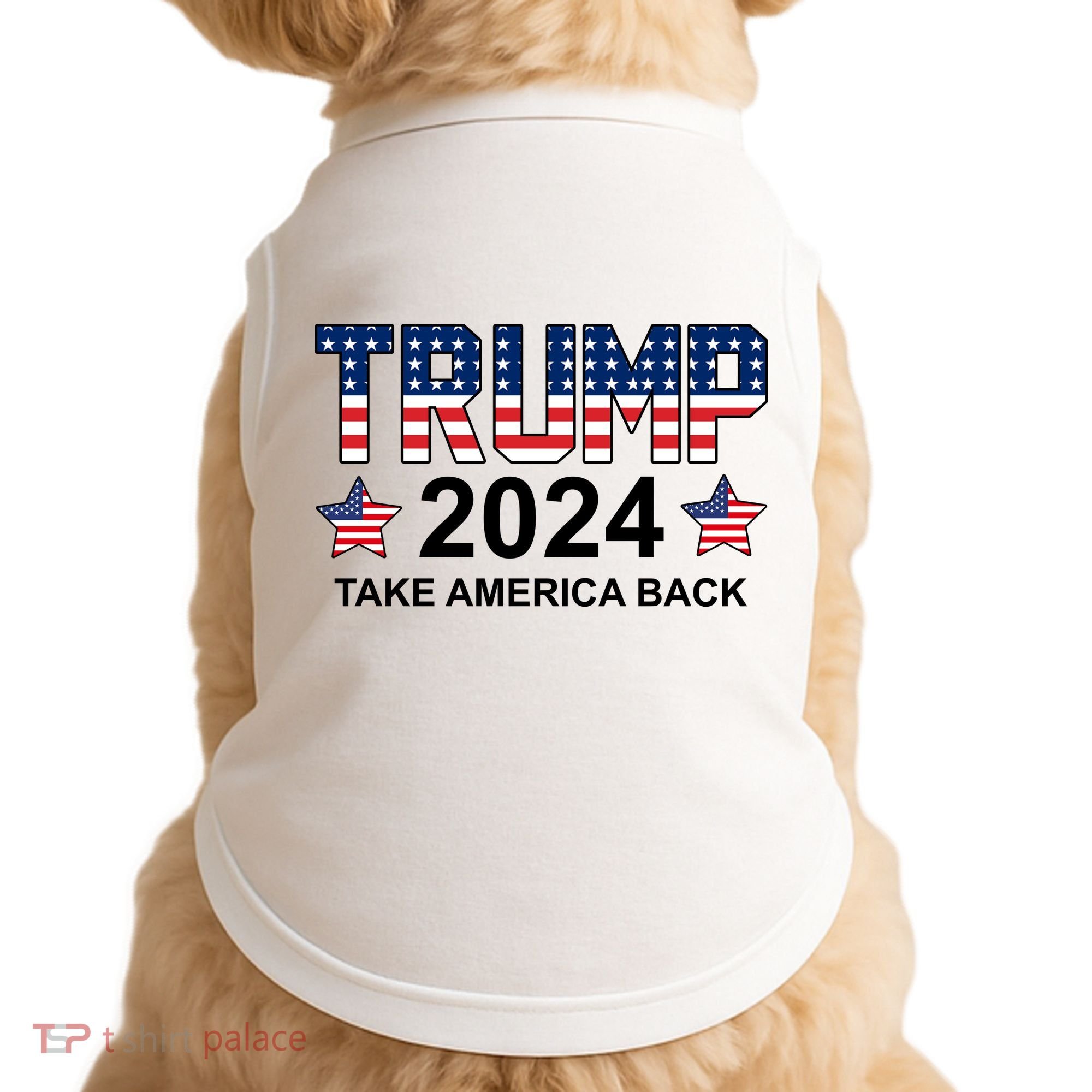 Donald Trump 2024 Take America Back Doggie Tank