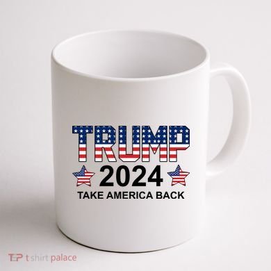 Donald Trump 2024 Take America Back Coffee Mug back