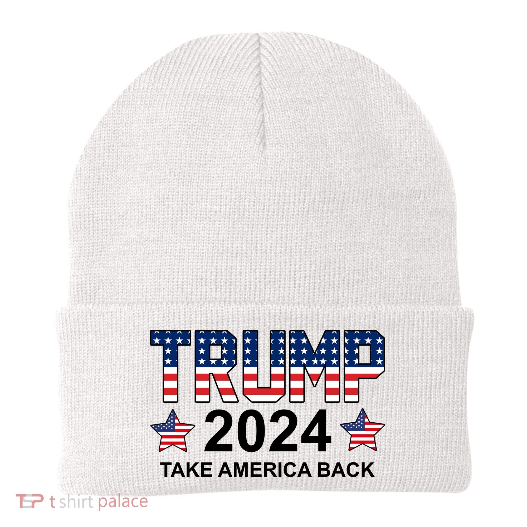 Donald Trump 2024 Take America Back Beanie