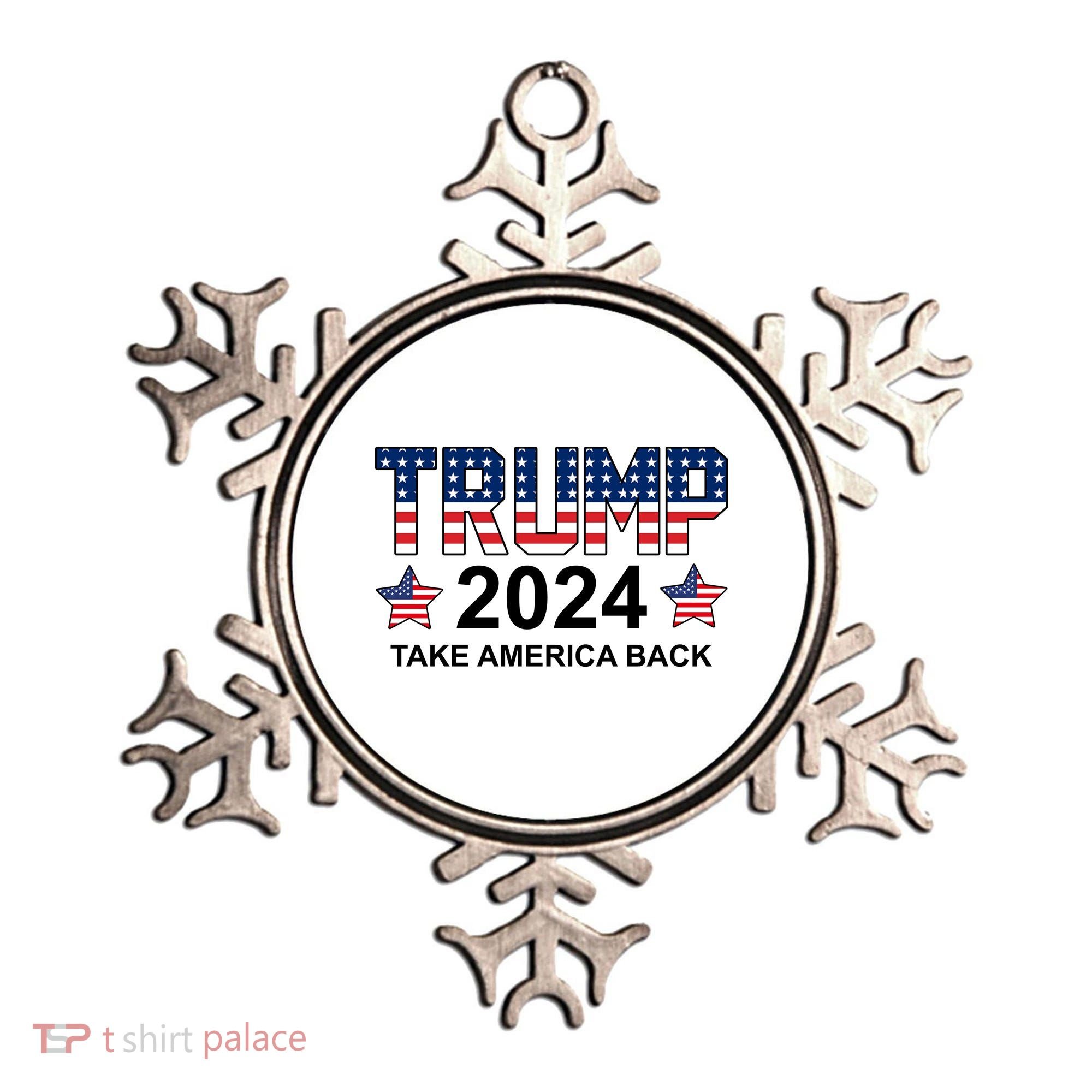 Donald Trump 2024 Take America Back Ornament