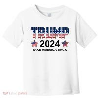 Donald Trump 2024 Take America Back Toddler T-Shirt thumb 0