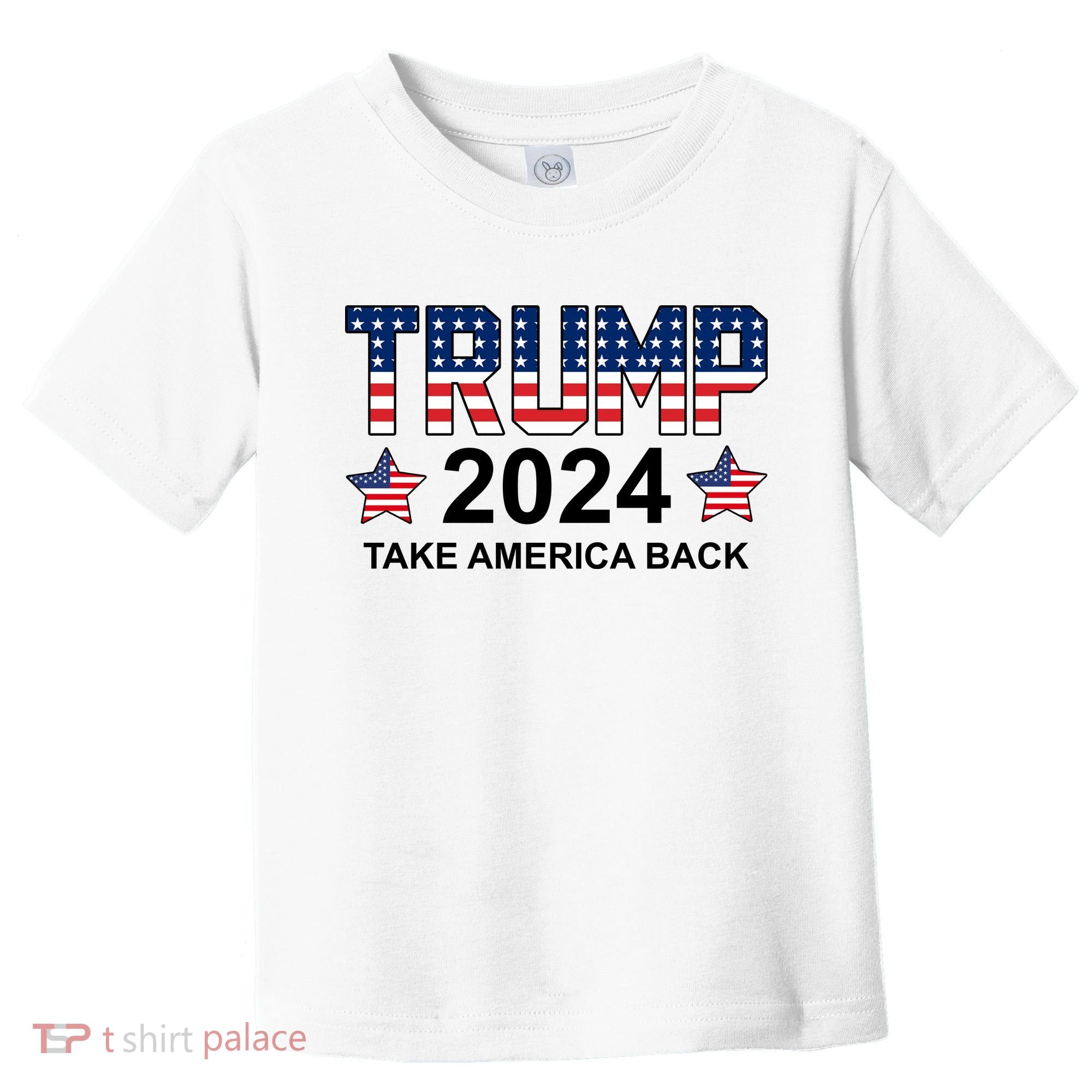 Donald Trump 2024 Take America Back Toddler T-Shirt