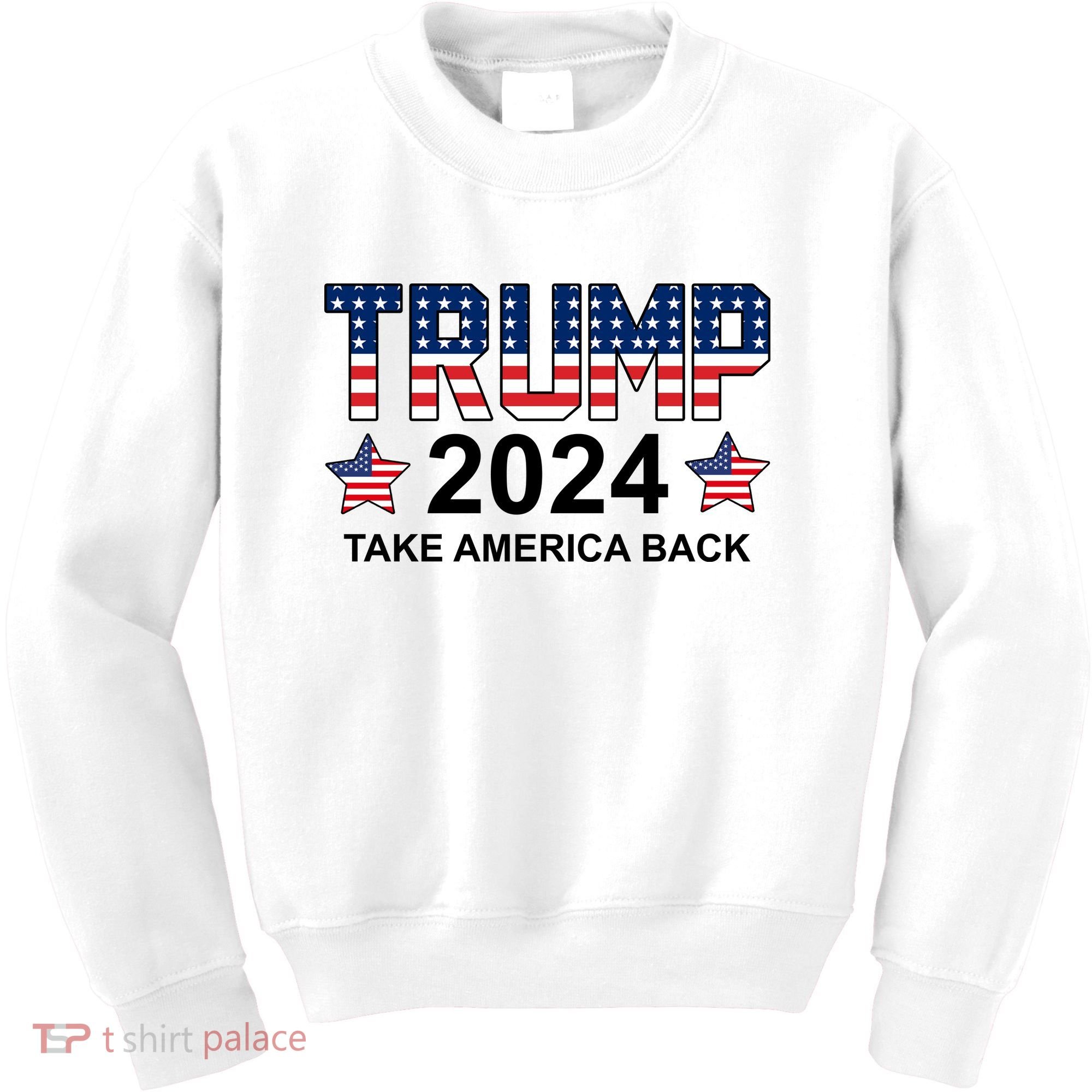 Donald Trump 2024 Take America Back Kids Sweatshirt
