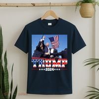 Donald Trump 2024 Survived Shot At Election Rally Usa T-Shirt thumb 2