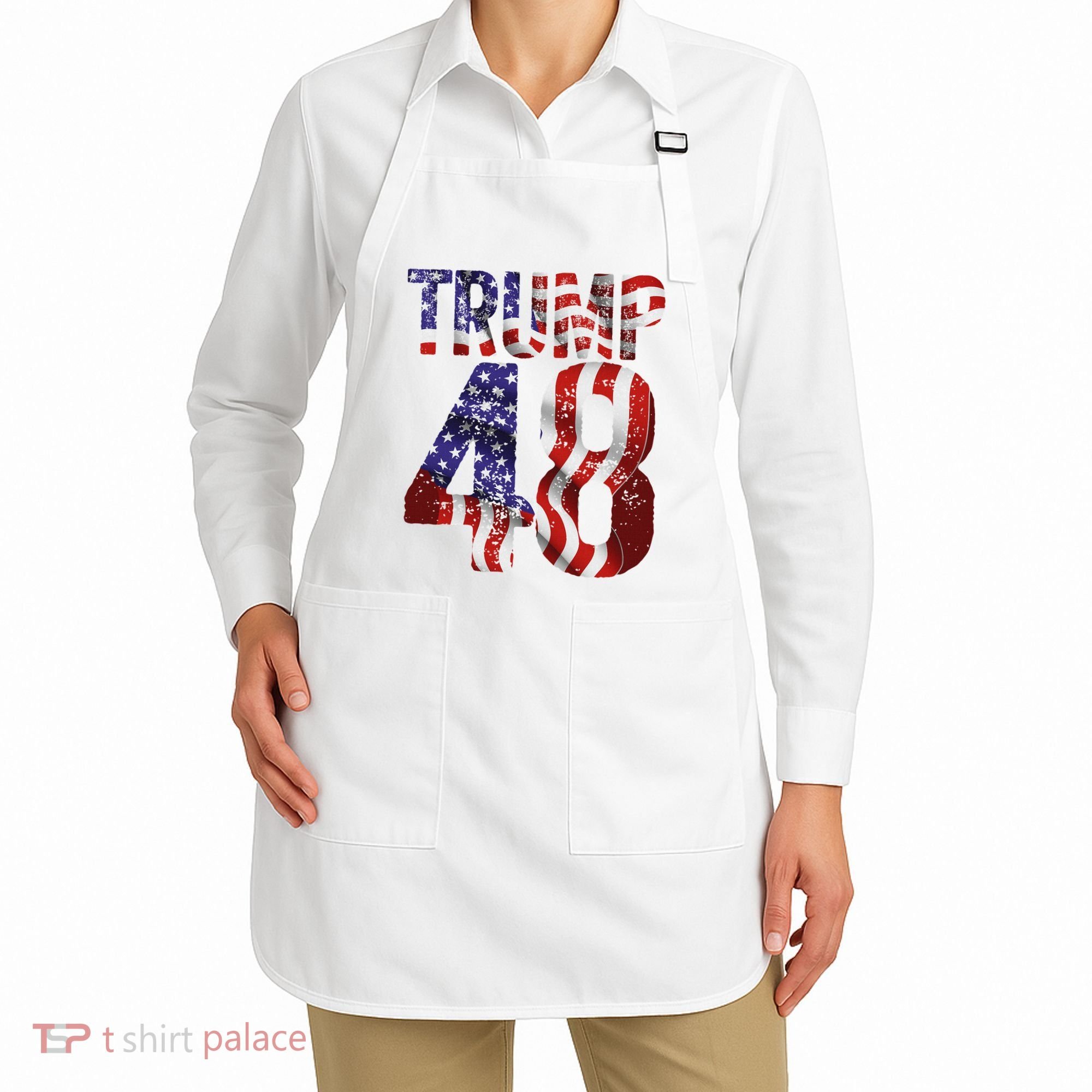 Donald Trump 2028 Trump 45 47 48th President Apron