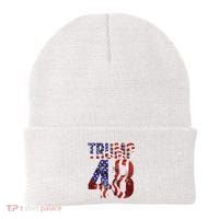 Donald Trump 2028 Trump 45 47 48th President Beanie thumb 0