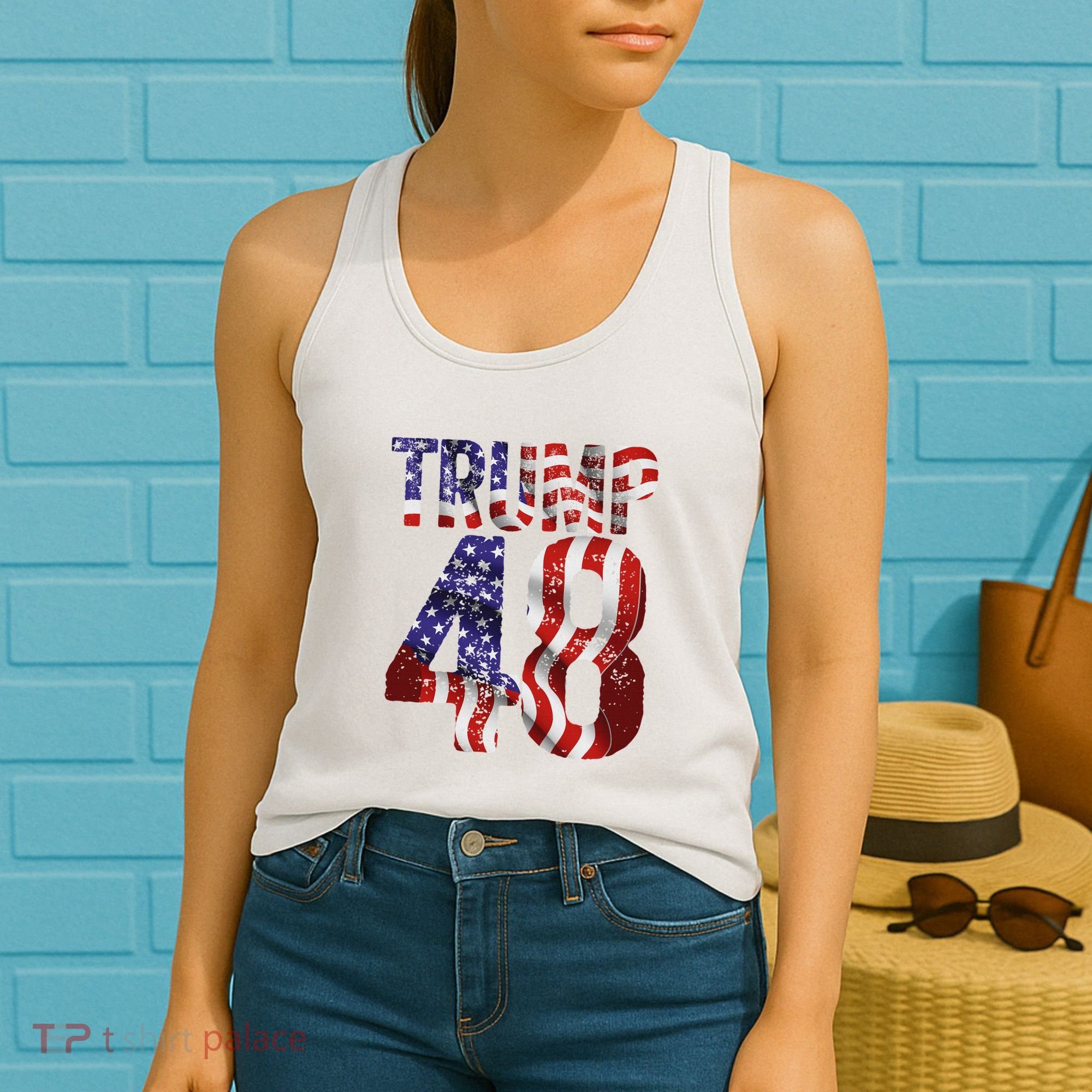 Donald Trump 2028 Trump 45 47 48th President Women's Tank Top