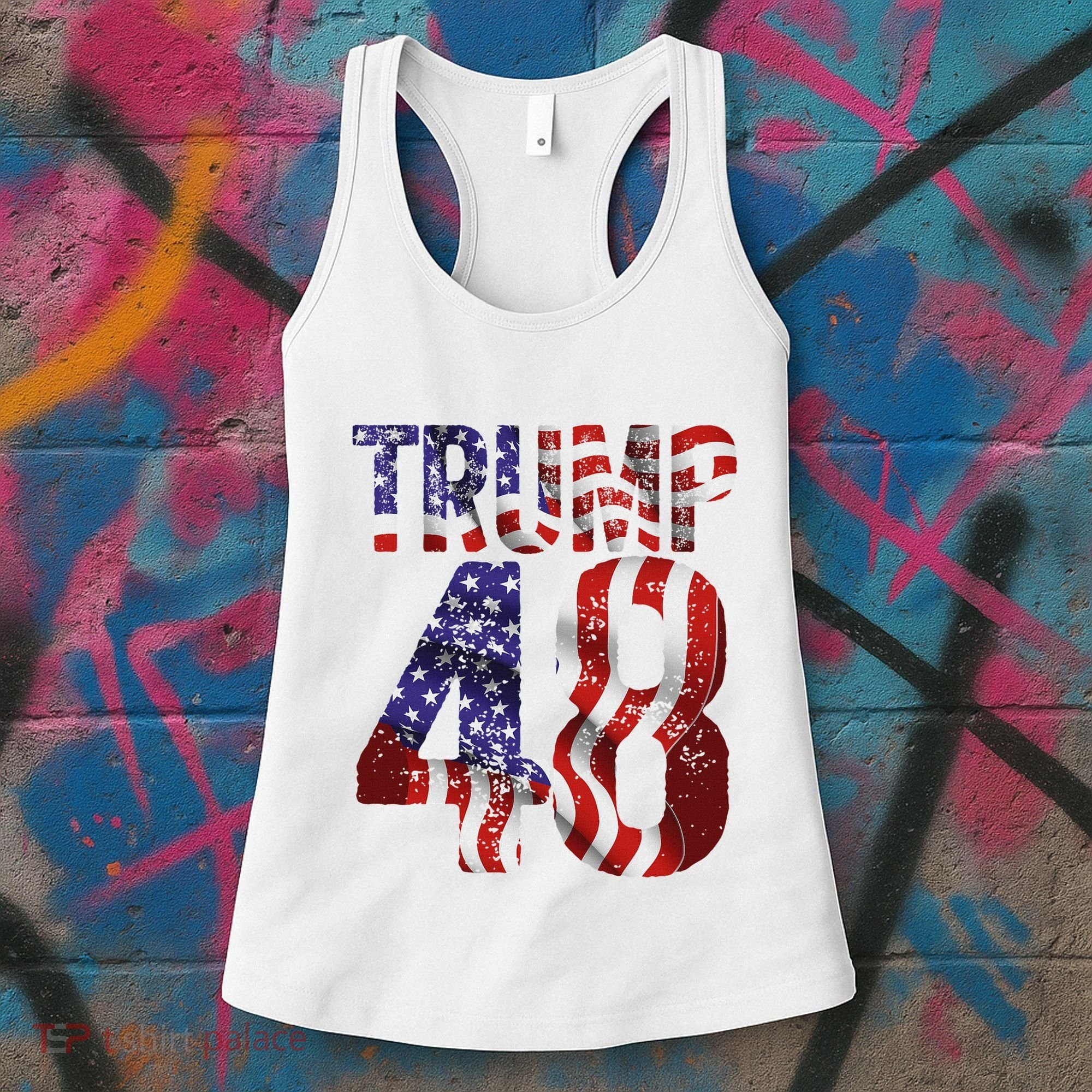 Donald Trump 2028 Trump 45 47 48th President Women's Tank Top
