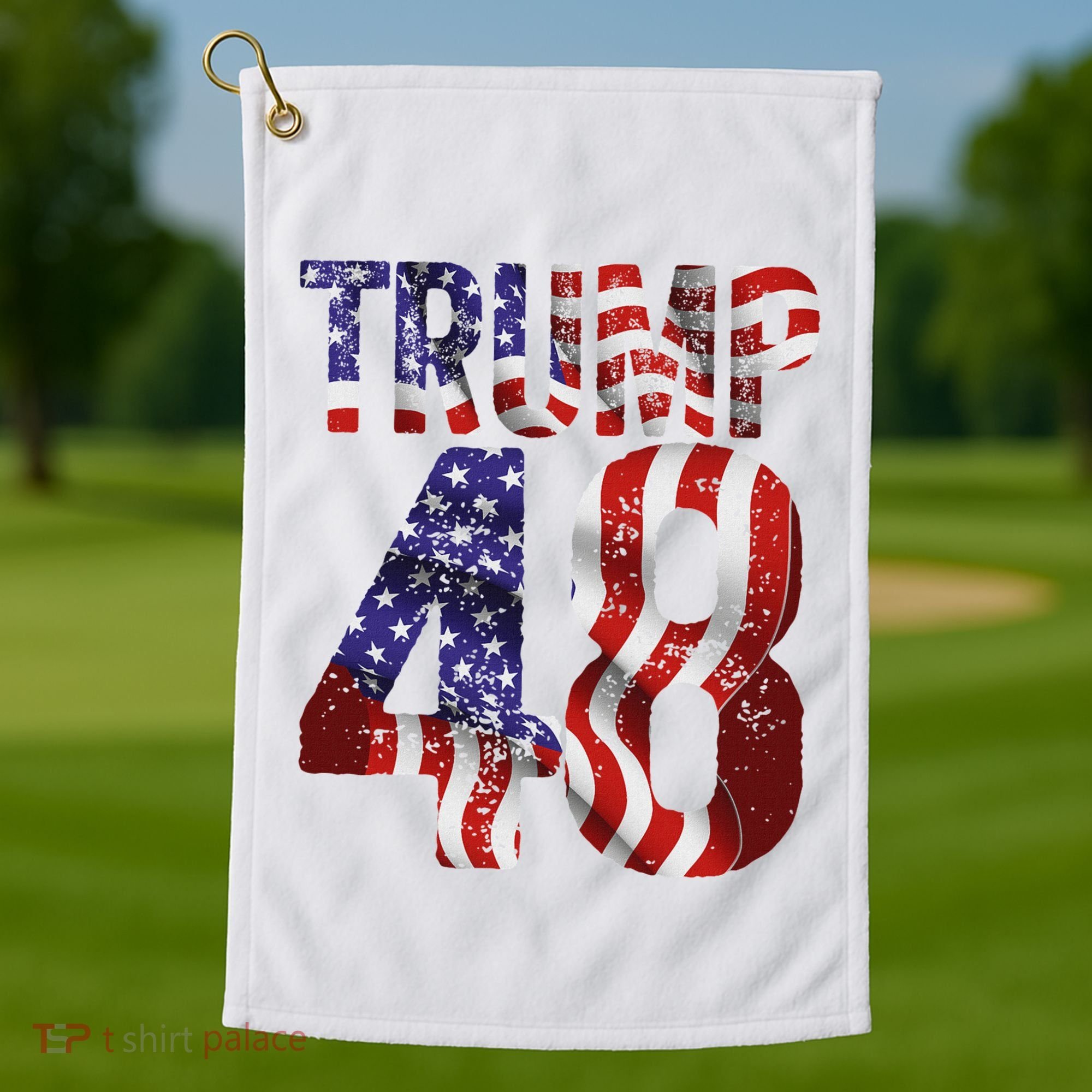 Donald Trump 2028 Trump 45 47 48th President Golf Towel