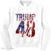 Donald Trump 2028 Trump 45 47 48th President Kids Sweatshirt thumb 0