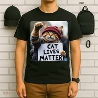 Donald Trump 2024 Cats Cat Lives Matter Trump Gift T-Shirt thumb 6