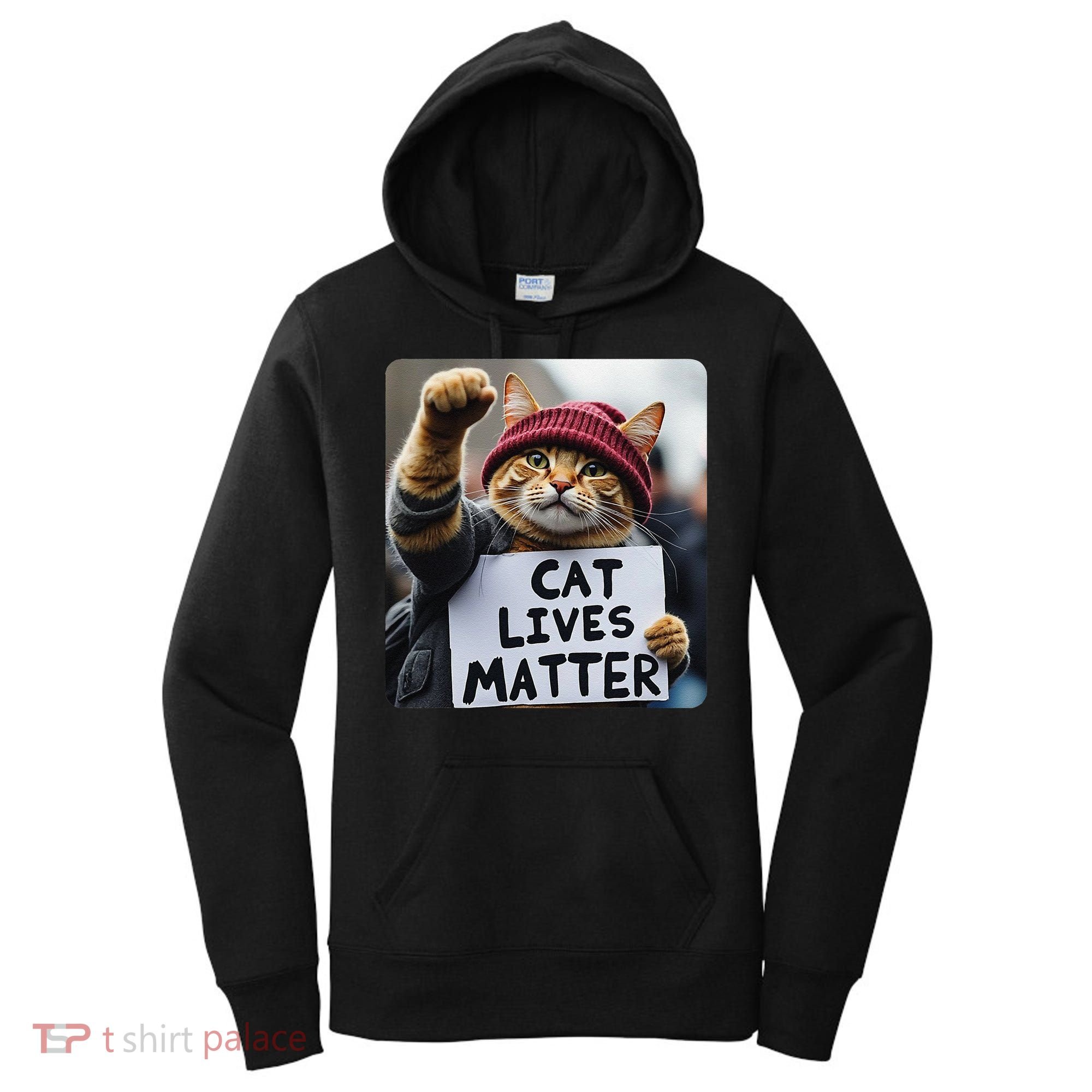 Donald Trump 2024 Cats Cat Lives Matter Trump Gift Women's Hoodie