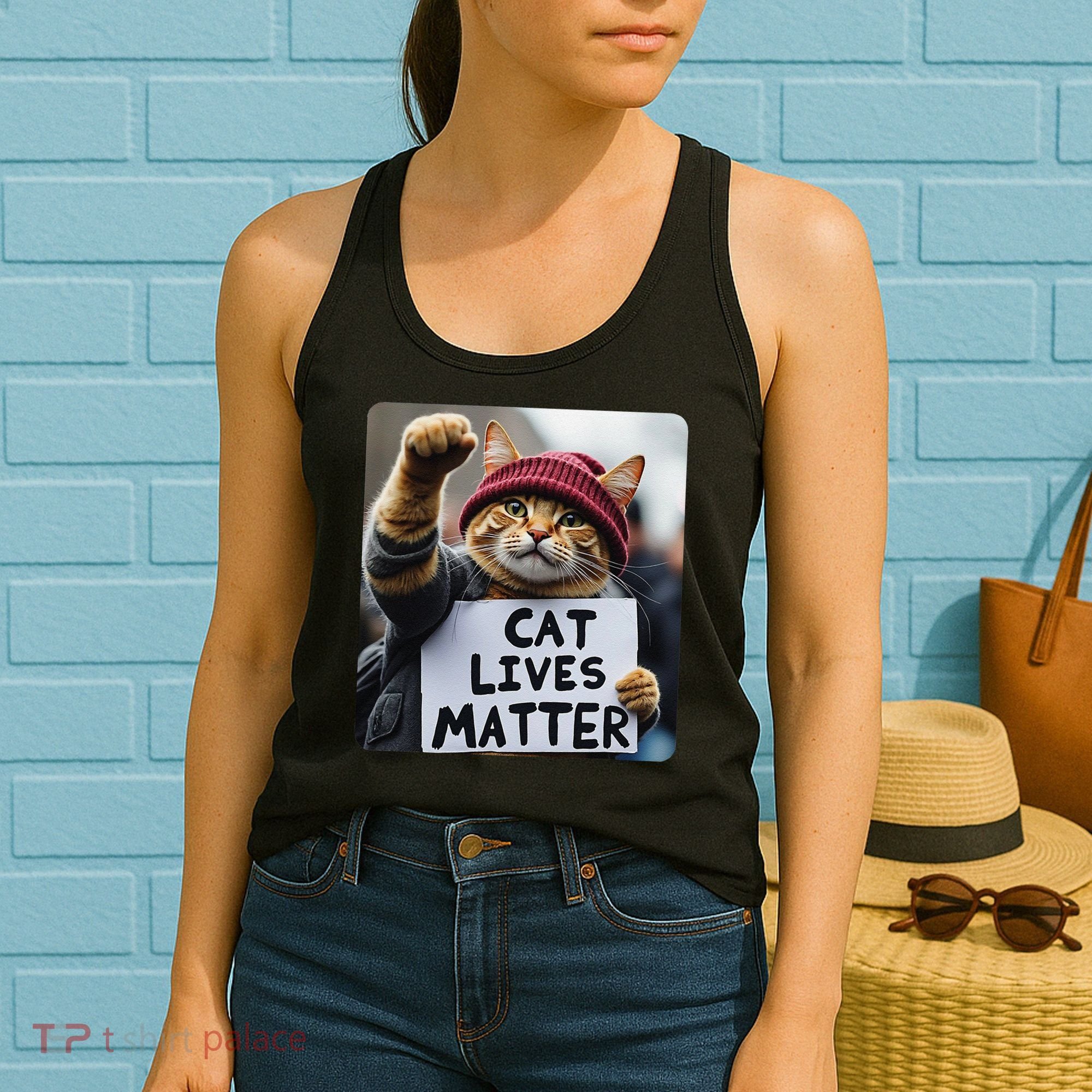 Donald Trump 2024 Cats Cat Lives Matter Trump Gift Women's Tank Top