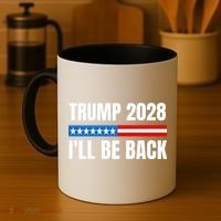 Donald Trump 2028 Election Trump 2028 I'll Be Back Coffee Mug thumb 4