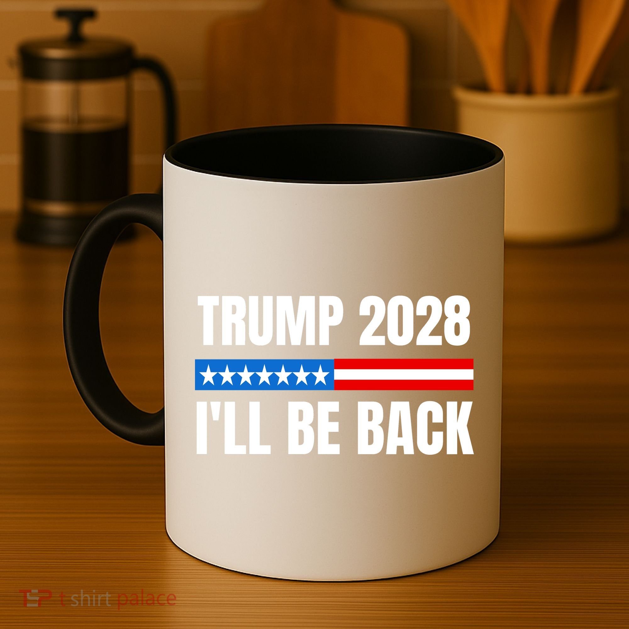 Donald Trump 2028 Election Trump 2028 I'll Be Back Coffee Mug