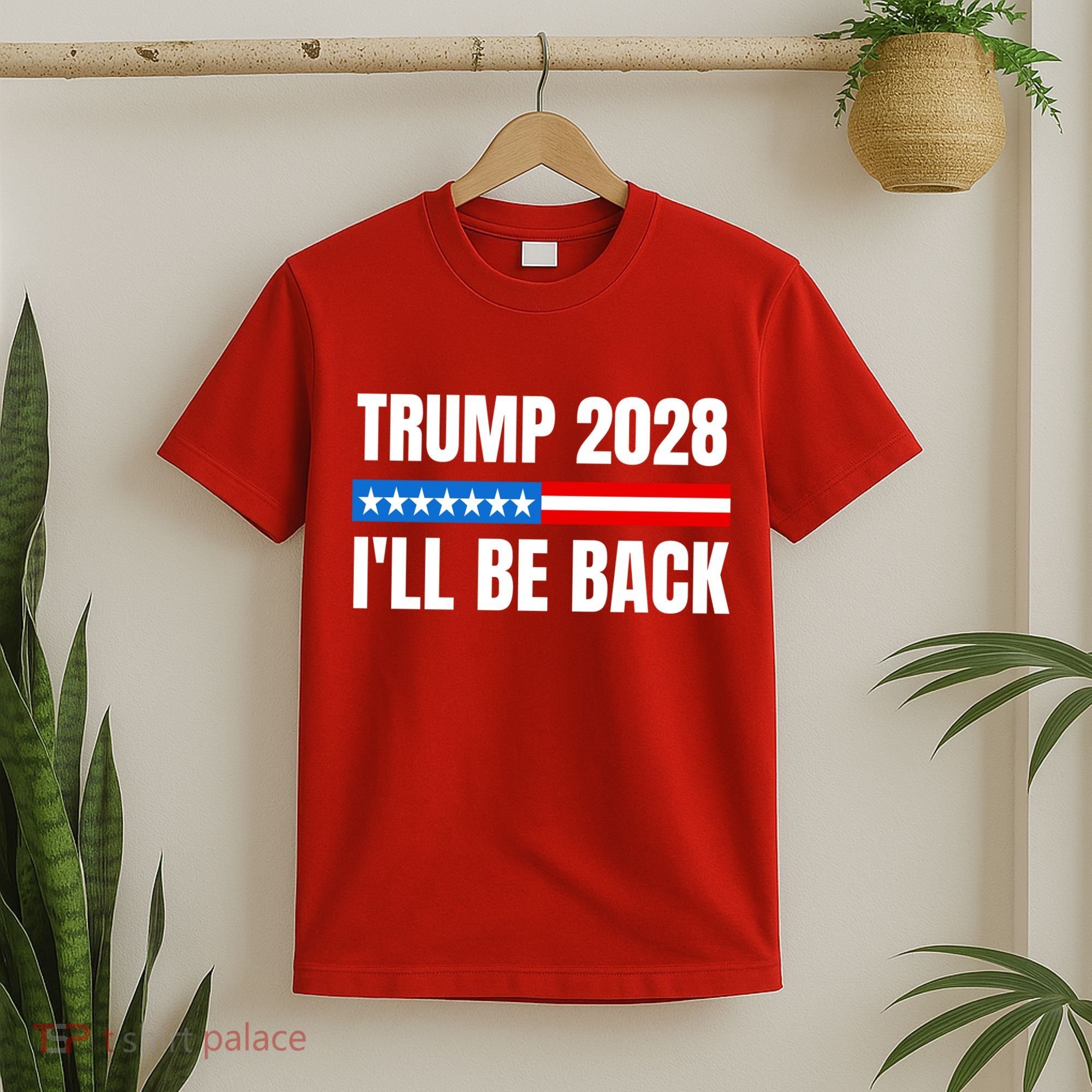 Donald Trump 2028 Election Trump 2028 I'll Be Back T-Shirt