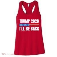 Donald Trump 2028 Election Trump 2028 I'll Be Back Women's Tank Top thumb 0