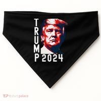 Donald Trump 2024 Take America Back Election 2024 USA-Made Doggie Bandana thumb 0