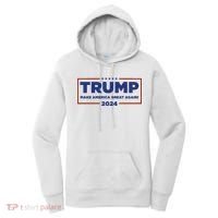 Donald Trump 2024 Make America Great Again MAGA Women's Hoodie thumb 0
