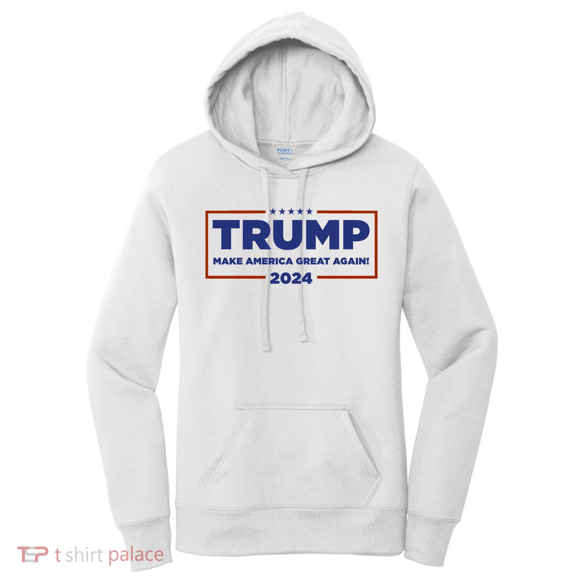Donald Trump 2024 Make America Great Again MAGA Women's Hoodie