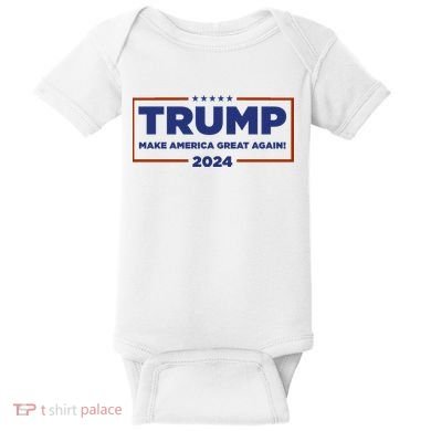 Donald Trump 2024 Make America Great Again MAGA Baby Bodysuit