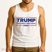 Donald Trump 2024 Make America Great Again MAGA Tank Top thumb 3