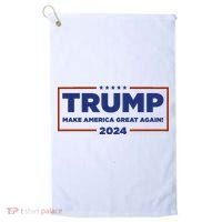 Donald Trump 2024 Make America Great Again MAGA Golf Towel thumb 0