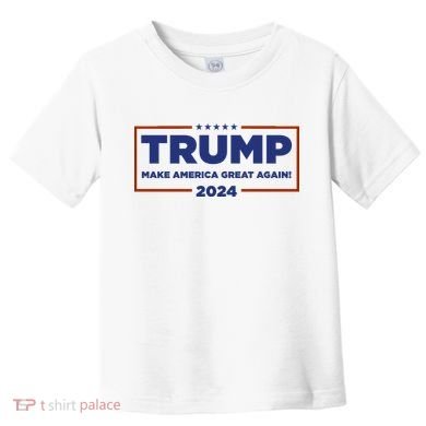 Donald Trump 2024 Make America Great Again MAGA Toddler T-Shirt