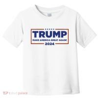 Donald Trump 2024 Make America Great Again MAGA Toddler T-Shirt thumb 0