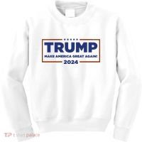 Donald Trump 2024 Make America Great Again MAGA Kids Sweatshirt thumb 0
