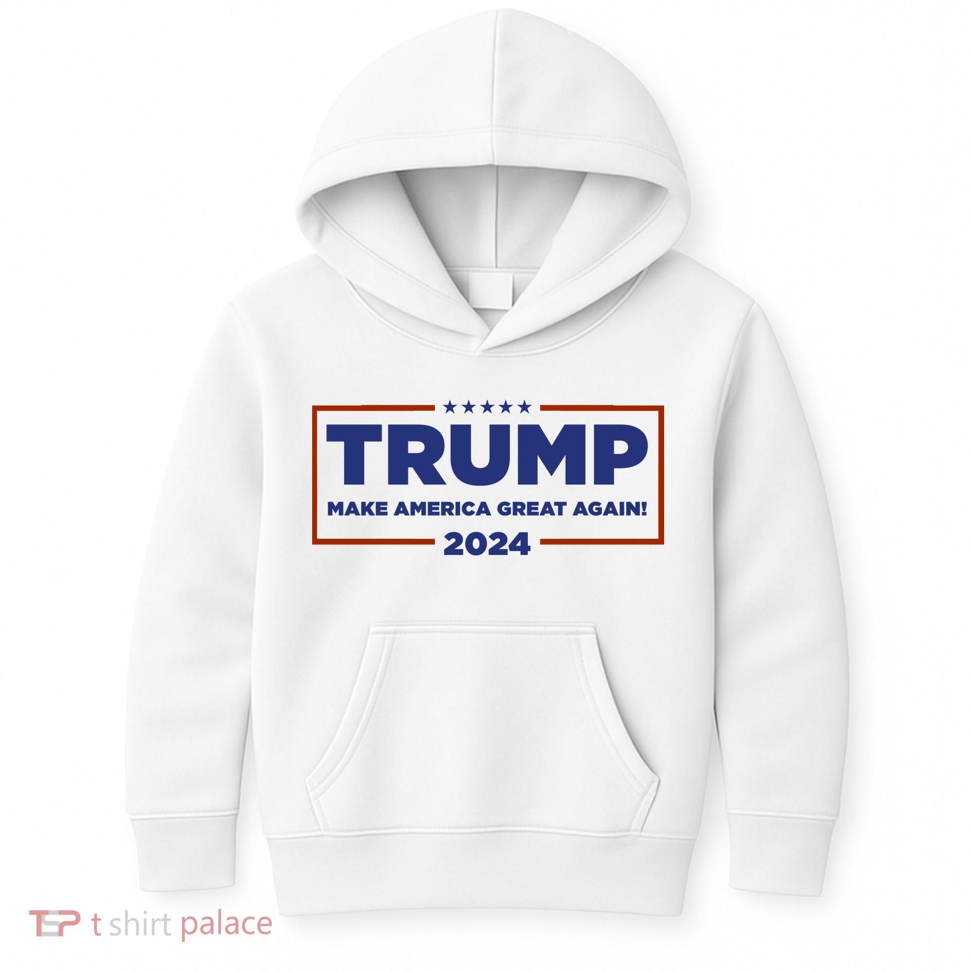 Donald Trump 2024 Make America Great Again MAGA Kids Hoodie
