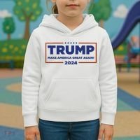 Donald Trump 2024 Make America Great Again MAGA Kids Hoodie thumb 3