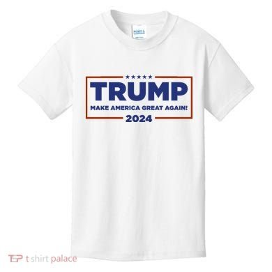 Donald Trump 2024 Make America Great Again MAGA Kids T-Shirt