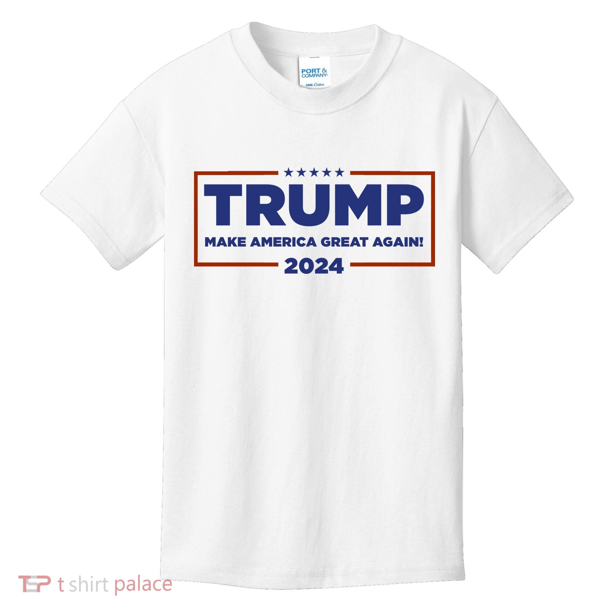 Donald Trump 2024 Make America Great Again MAGA Kids T-Shirt