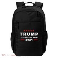 Trump 2024 Take America Back Election Backpack thumb 0