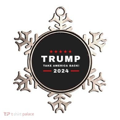 Trump 2024 Take America Back Election Ornament