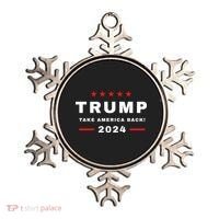 Trump 2024 Take America Back Election Ornament thumb 0